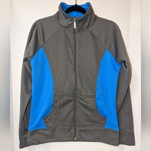 Under Armour, Gray and Blue Light Jacket, M